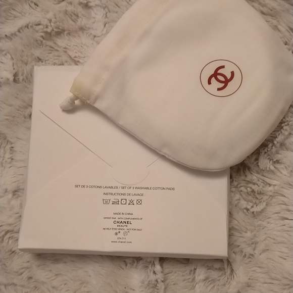 ✨ Chanel Beauty ✨: Skincare cotton pads /Spa Headband *New Gift w purchase* - Picture 10 of 11